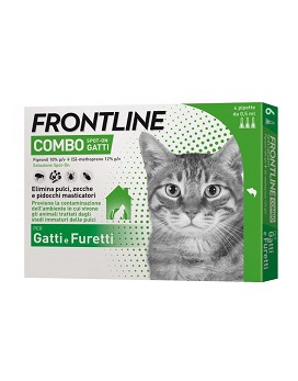 Frontline Combo 6 pipette Gatti - FRONTLINE