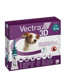 Vectra - 3D 3 Pipette 4-10kg Cani - CEVA