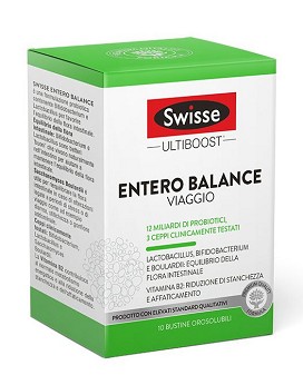 Ultiboost - Entero Balance Viaggio 10 soluble sachets - SWISSE