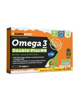 Omega 3 Double Plus++ 30 softgels da 1g - NAMED SPORT
