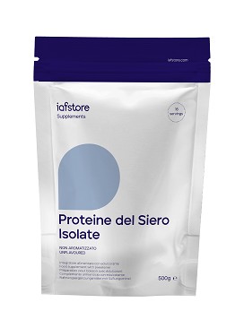 Proteine del Siero Isolate 500 grammi - IAFSTORE