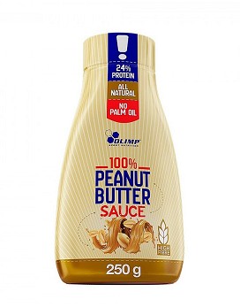 100% Peanut Butter Sauce 250 grams - OLIMP