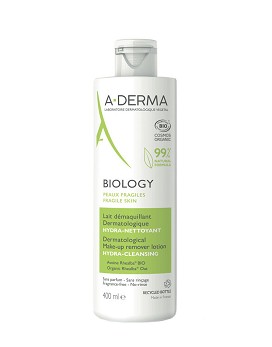 Biology - Latte Struccante Dermatologico 400ml - A-DERMA