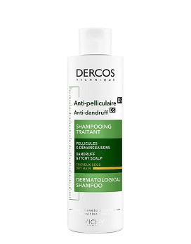 Dercos Technique - Anti-forfora DS Shampoo Trattante Capelli Secchi 200ml - VICHY LABORATOIRES