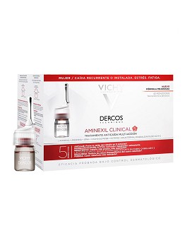 Dercos Technique - Women Aminexil Intensive 5 Trattamento Anti-caduta Multi-azione 21 vials - VICHY LABORATOIRES