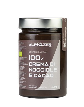 100% Crema di Nocciole e Cacao 300 gramos - ALPHAZER