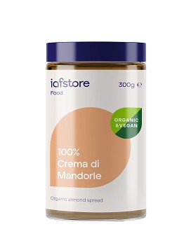 100% Crema di Mandorle 300 Grams - IAFSTORE