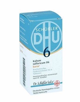 Nr. 6 Kalium Sulfuricum D6 200 compresse - SCHWABE