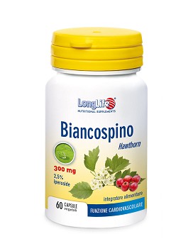Biancospino 300mg 60 capsule vegetali - LONG LIFE