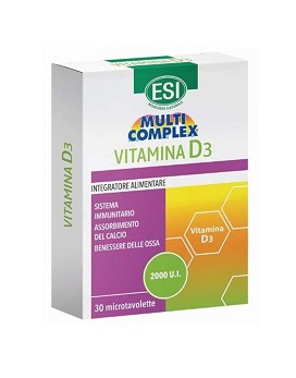 Multicomplex - Vitamina D3 30 micro tavolette - ESI