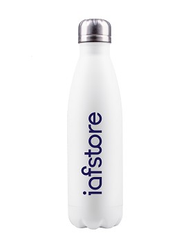Water Bottle Colour: White - 500 ml - IAFSTORE