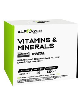 Vitamins & Minerals 30 sachets de 4 grammes - ALPHAZER