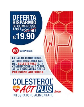 Colesterol Act Plus Forte 60 tablets - LINEA ACT