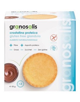 Crostatina Proteica Gluten Free Gianduia - GRANOSALIS