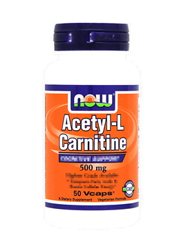Acetyl L-Carnitine 500mg 50 capsule - NOW FOODS
