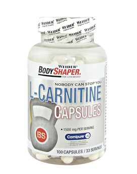 Body Shaper L-Carnitine Capsules 100 cápsulas - WEIDER