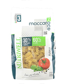 Nutriwell - MaccaroZone Pasta Fusilli 250 grams - CIAOCARB