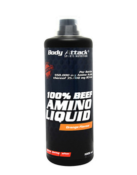 100% Beef Amino Liquid 1000ml - BODY ATTACK