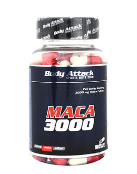 Maca 3000 90 capsule - BODY ATTACK