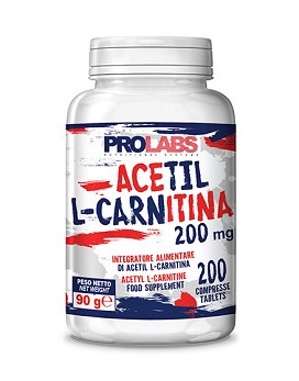 Acetil L-Carnitina 200mg 200 cápsulas - PROLABS