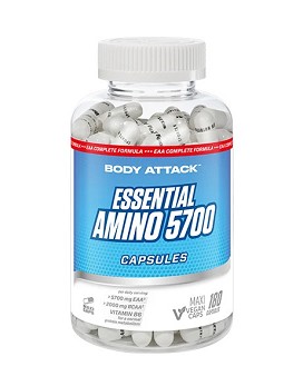 Essential Amino 5700 180 càpsulas - BODY ATTACK