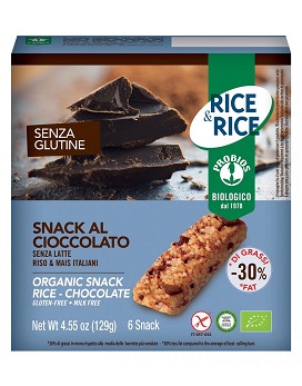 Rice & Rice - Snack di riso senza glutine 6 snack da 21 grammi - PROBIOS