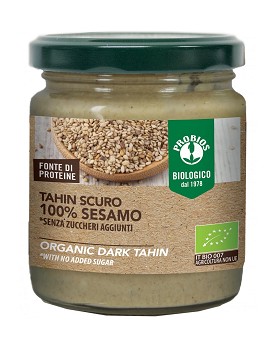 Crema scura 100% Sesamo - Tahin scuro senza glutine 200 grammi - PROBIOS