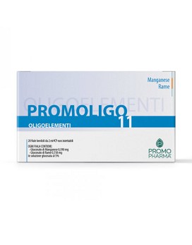 Promoligo 11 Manganese / Rame 20 fiale da 2ml - PROMOPHARMA