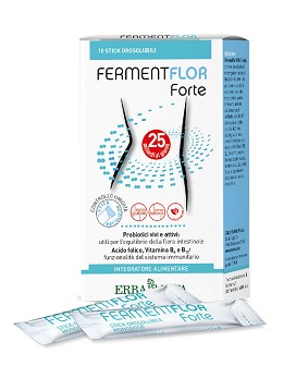 FermentFlor Strong - Sachets 10 sachets of 1,5 grams - ERBA VITA
