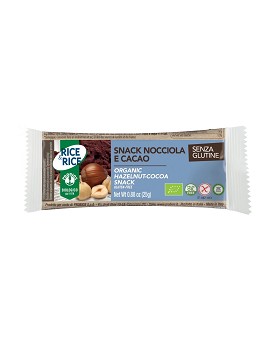 Rice & Rice - Snack di Riso alla Nocciola e Cacao 1 x 25 grammes - PROBIOS