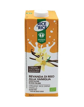 Rice & Rice - Rice Drink Vanilla 1000ml - PROBIOS