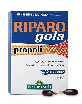Riparo - Gola Propoli 20 capsules retirés par dévissage - NATURANDO