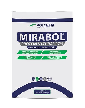 Mirabol Whey Protein Natural 97% 500 grammi - VOLCHEM