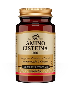 Amino Cisteina 500 30 vegetarian capsules - SOLGAR