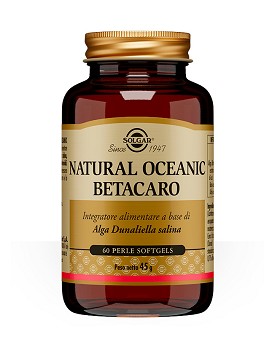 Natural Oceanic Betacaro 60 softgel pearls - SOLGAR
