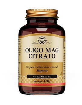 Oligo Mag Citrato 60 tablets - SOLGAR