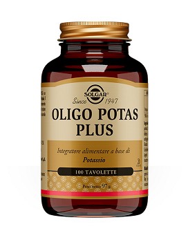 Oligo Potas Plus 100 tablets - SOLGAR