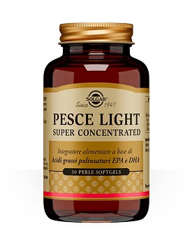 Pesce Light Super Concentrated 30 perle softgels - SOLGAR