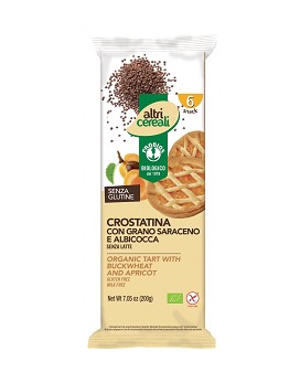 Altri Cereali - Crostatina con Grano Saraceno e Albicocca 6 crostatine da 33,4 grammi - PROBIOS