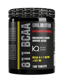 811 BCAA Unlimited 100 tablets - ANDERSON RESEARCH