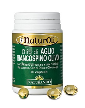 I NaturOli - Olio di Aglio Biancospino Olivo 70 capsule - NATURANDO