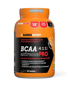 BCAA 4:1:1 Extreme Pro 110 compresse - NAMED SPORT