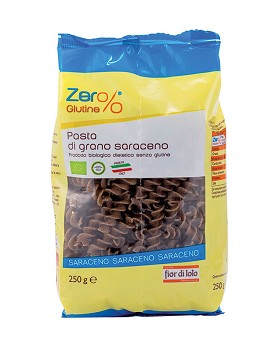 Zero% Gluten - Fusilli de Trigo Sarraceno 250 gramos - FIOR DI LOTO
