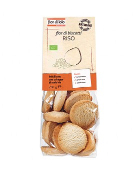 Fior di Biscotti - Rice Frollini 250 grams - FIOR DI LOTO