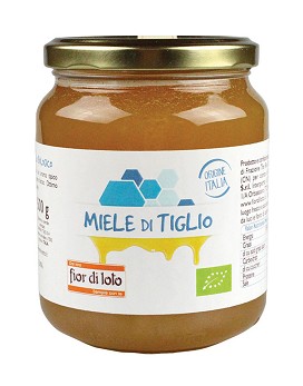 Biological Linden Honey 500 grams - FIOR DI LOTO