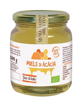 Miel d'Acacia Biologique 500 grammes - FIOR DI LOTO