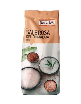 Himalayan Sal de Mesa Rosa 1000 gramos - FIOR DI LOTO