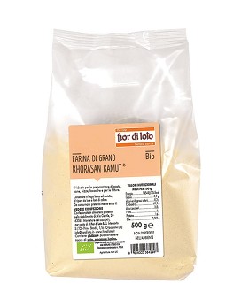 Biological Khorasan Kamut Wheat Flour 500 grams - FIOR DI LOTO