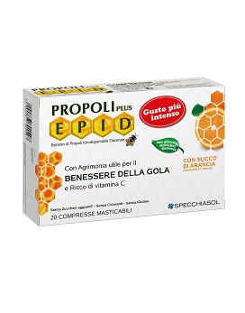 Epid Propoli Plus Comprimidos con Jugo de Naranja 20 comprimidos masticables - SPECCHIASOL