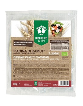 Top Grain - Kamut Piadina 3 piadine da 100 grammi - PROBIOS